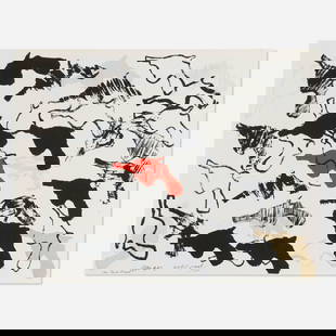 Arman, Boom-Boom (from the New York International portfolio): Arman Boom-Boom (from the New York International portfolio) 1966 screenprint in colors 17 h x 22 w in (43 x 56 cm) Signed, numbered and inscribed to lower left 'Pour Claude Renard Arman Artist