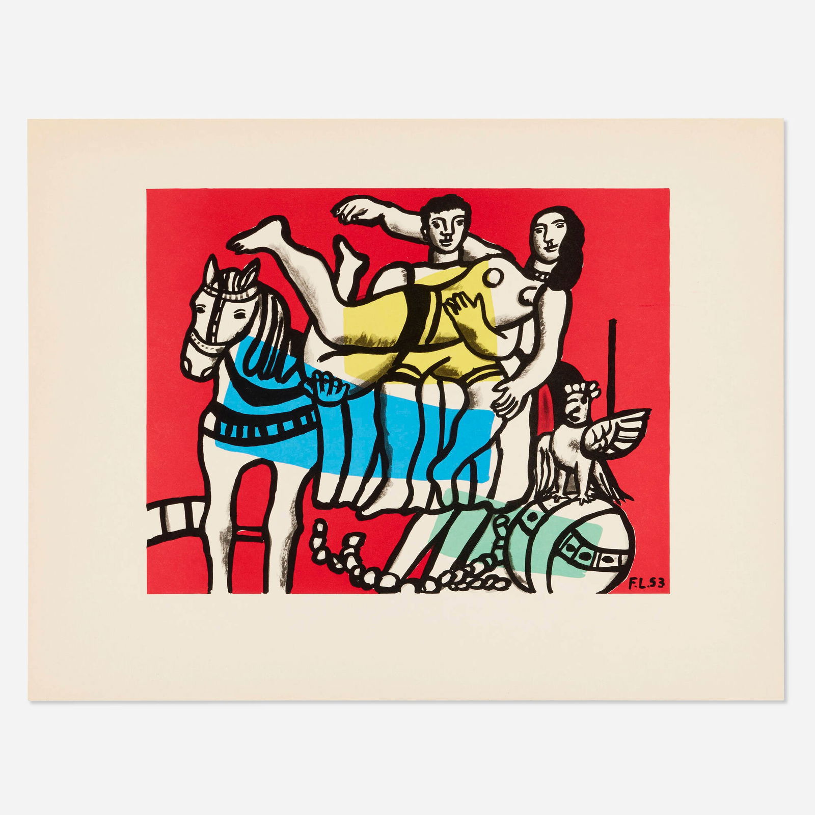 After Fernand Leger, La Parade (1 of 2)