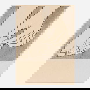 Roy Lichtenstein, Foot Medication: Roy Lichtenstein Foot Medication 1963offset lithograph 22.875 h x 16.875 w in (58 x 43 cm) Signed to lower right 'rf Lichtenstein'. This work is from the edition of 100 without text published