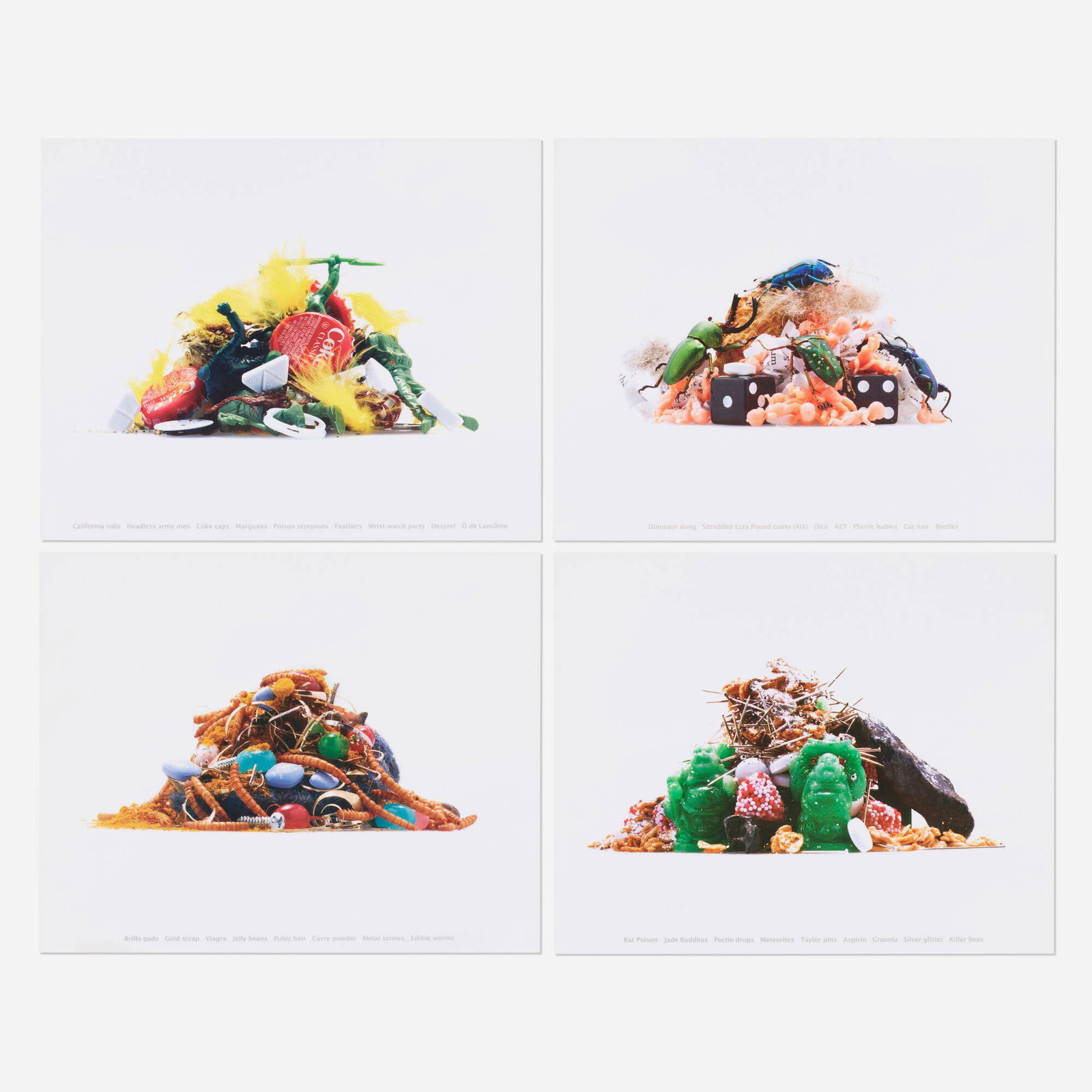 Vik Muniz, Mounds (Placemats) (1 of 1)