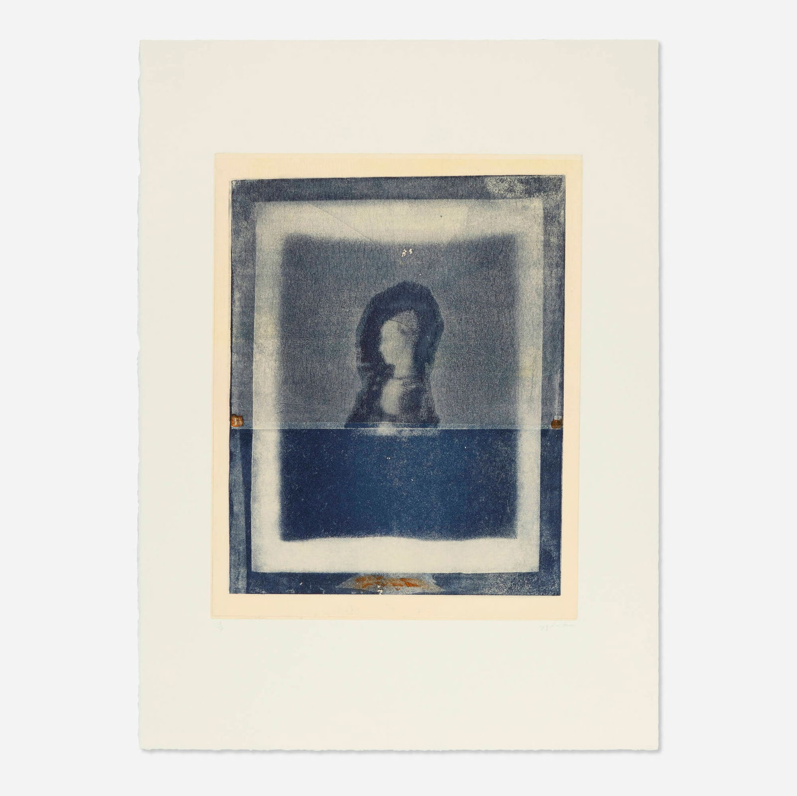 Yigal Ozeri, Homage to Pisanello (from the Twoandthreezeros: Exit Art portfolio): Yigal Ozeri Homage to Pisanello (from the Twoandthreezeros: Exit Art portfolio) 2000screenprint in colors with Chine colle image: 19.5 h x 15.5 w in (50 x 39 cm) sheet: 30 h x 27.875 w in (76 x 71