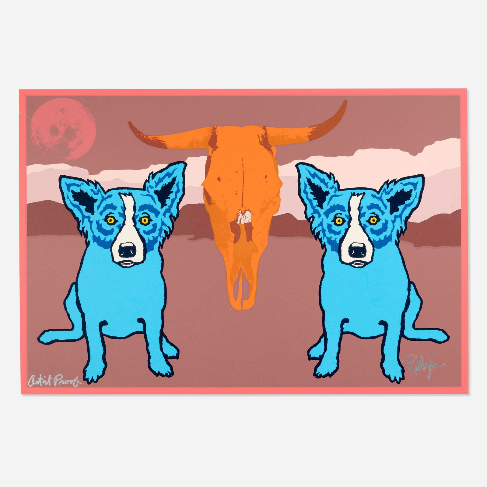 George Rodrigue, Moo-Cow Blues (1 of 3)