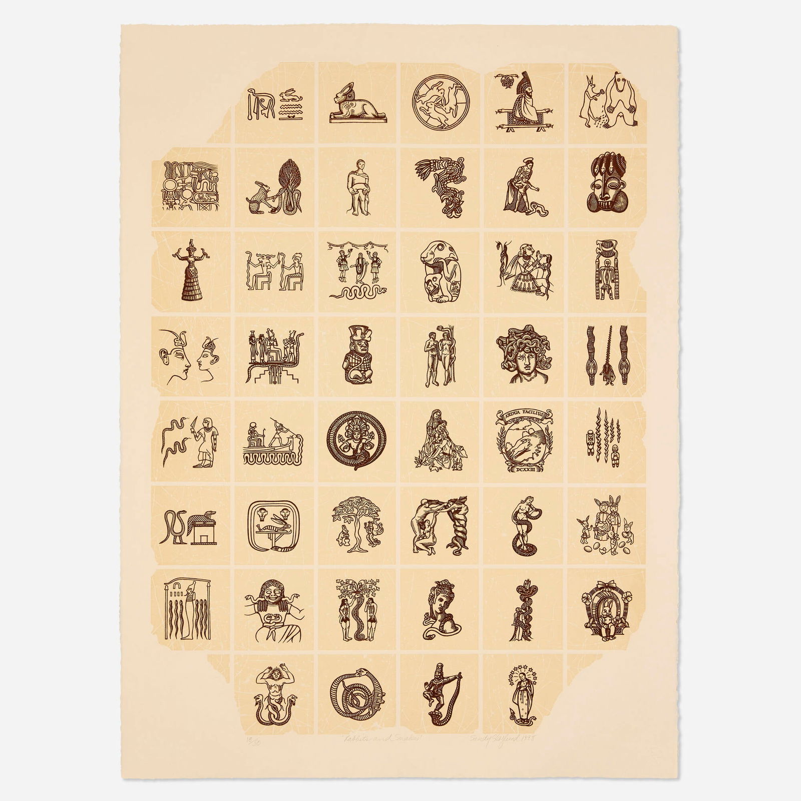 Sandy Skoglund, Rabbits and Snakes (1 of 2)