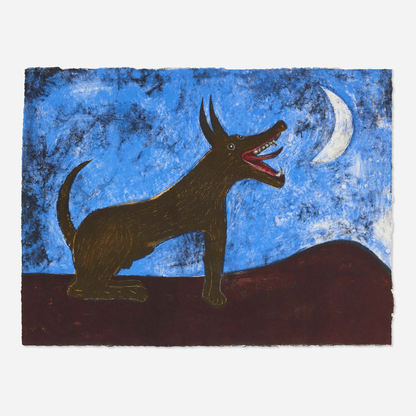 Rufino Tamayo, Perro De Luna (from The Mexican Masters suite) (1 of 2)
