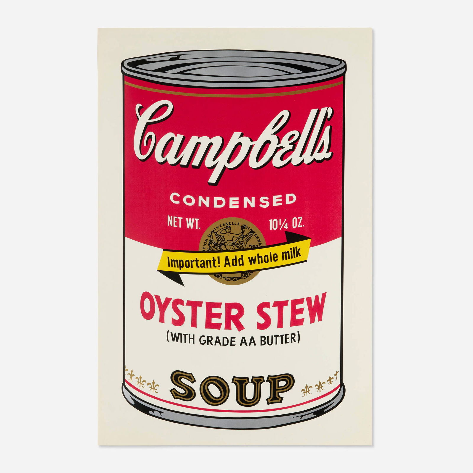 Andy Warhol, Oyster Stew (from the Campbell's Soup II portfolio) (1 of 4)