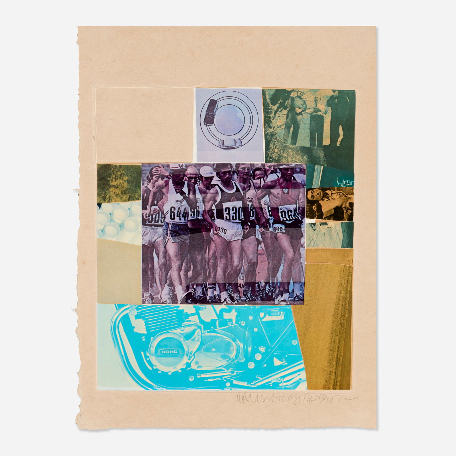 Robert Rauschenberg, Horsefeathers Thirteen-VIII (from the Horsefeathers Thirteen series) (1 of 3)