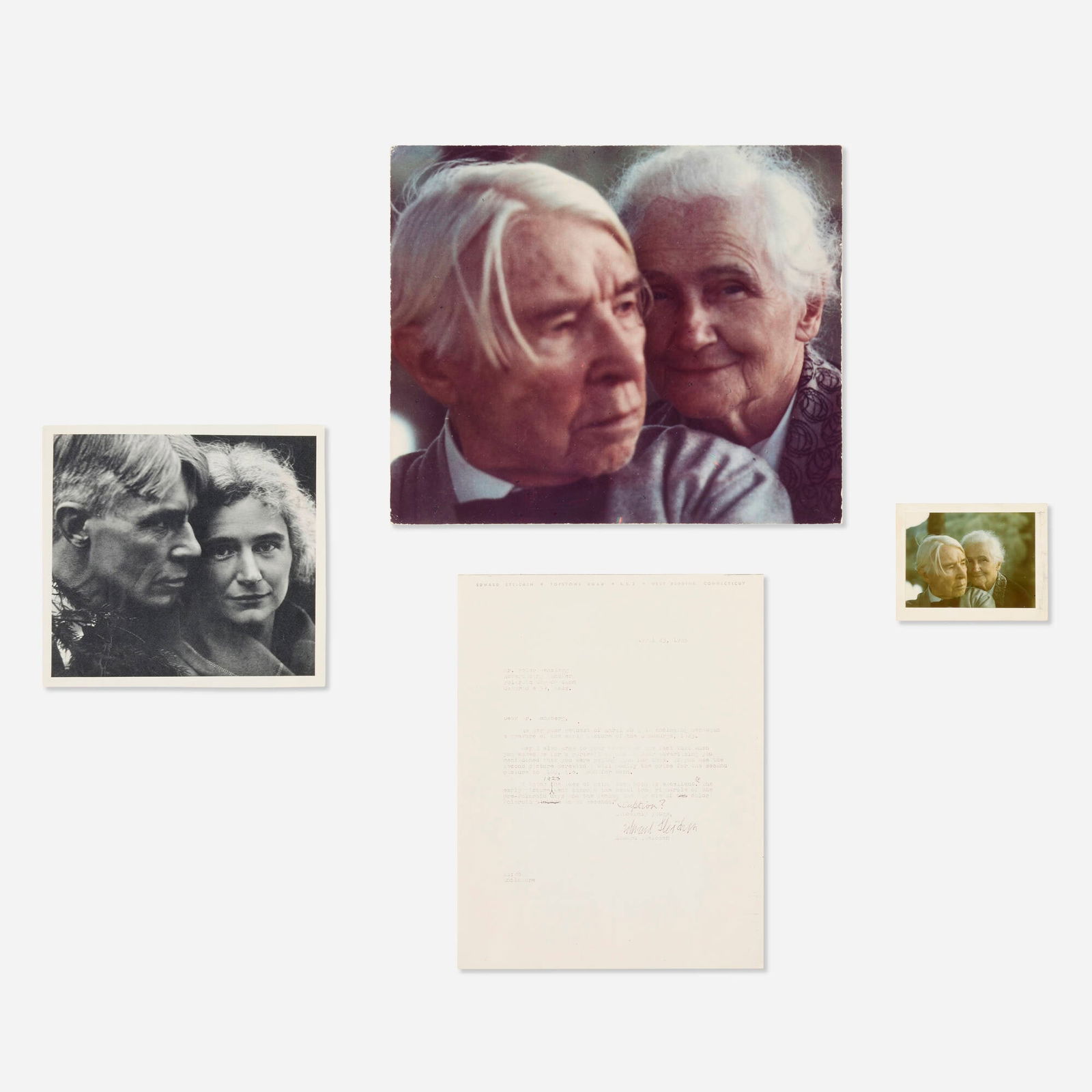 Edward Steichen, Carl Sandburg ephemera (1 of 2)