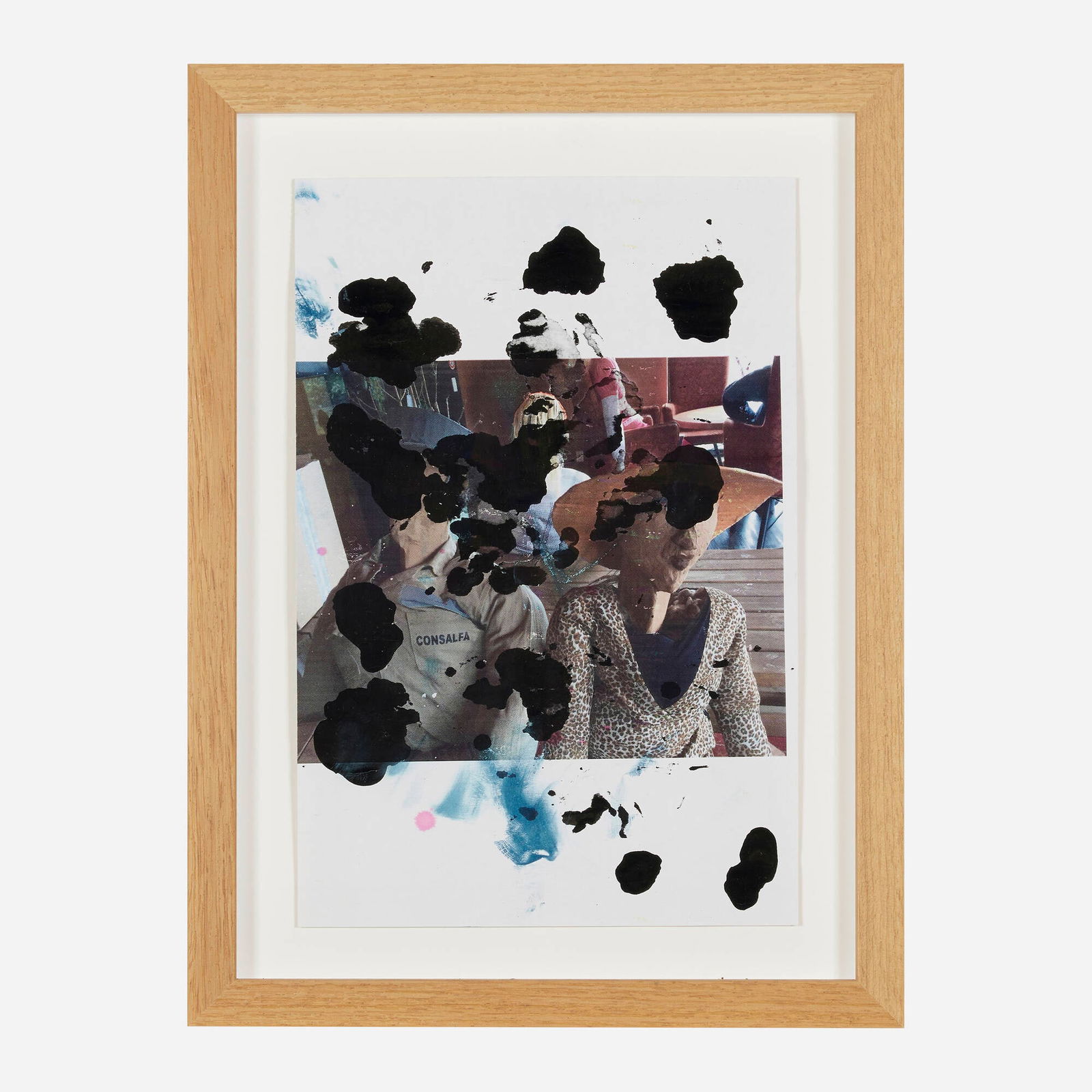 Oscar Murillo, Untitled: Oscar Murillo Untitled 2015acrylic and inkjet on paper 11.5 h x 7.75 w in (29 x 20 cm) Provenance: MoMA, PS1, New York | Private Collection This work will