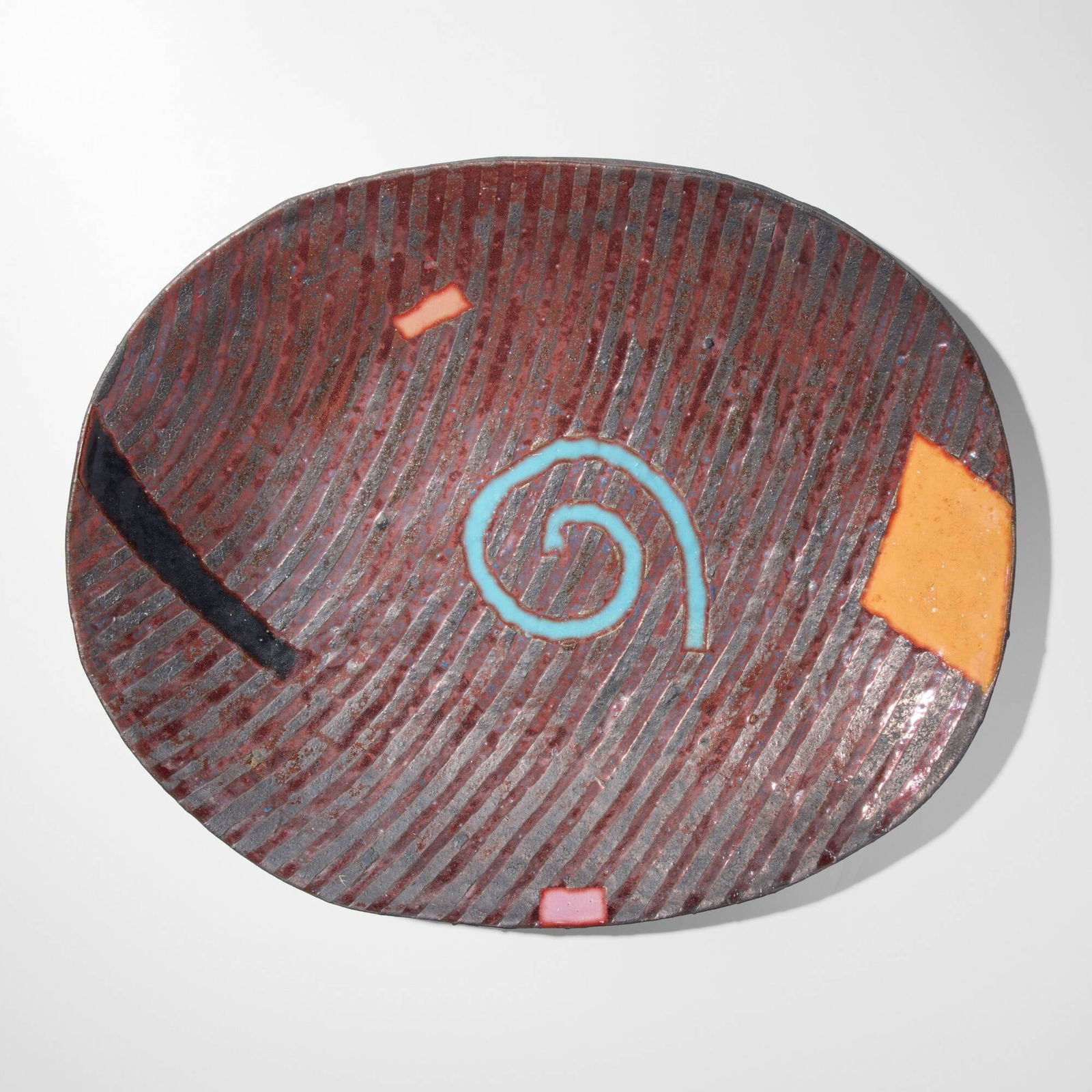 Jun Kaneko, Untitled (Oval) (1 of 4)