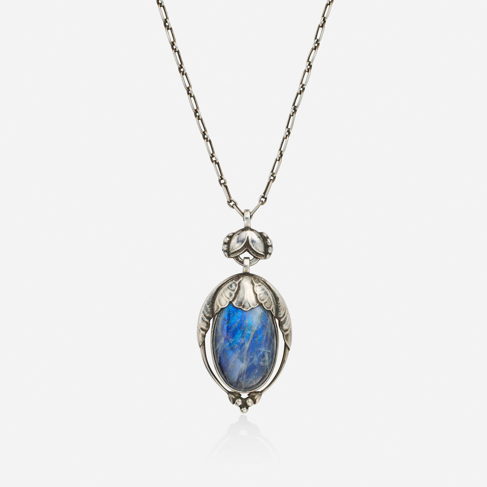 Georg Jensen, Labradorite and silver necklace (1 of 4)