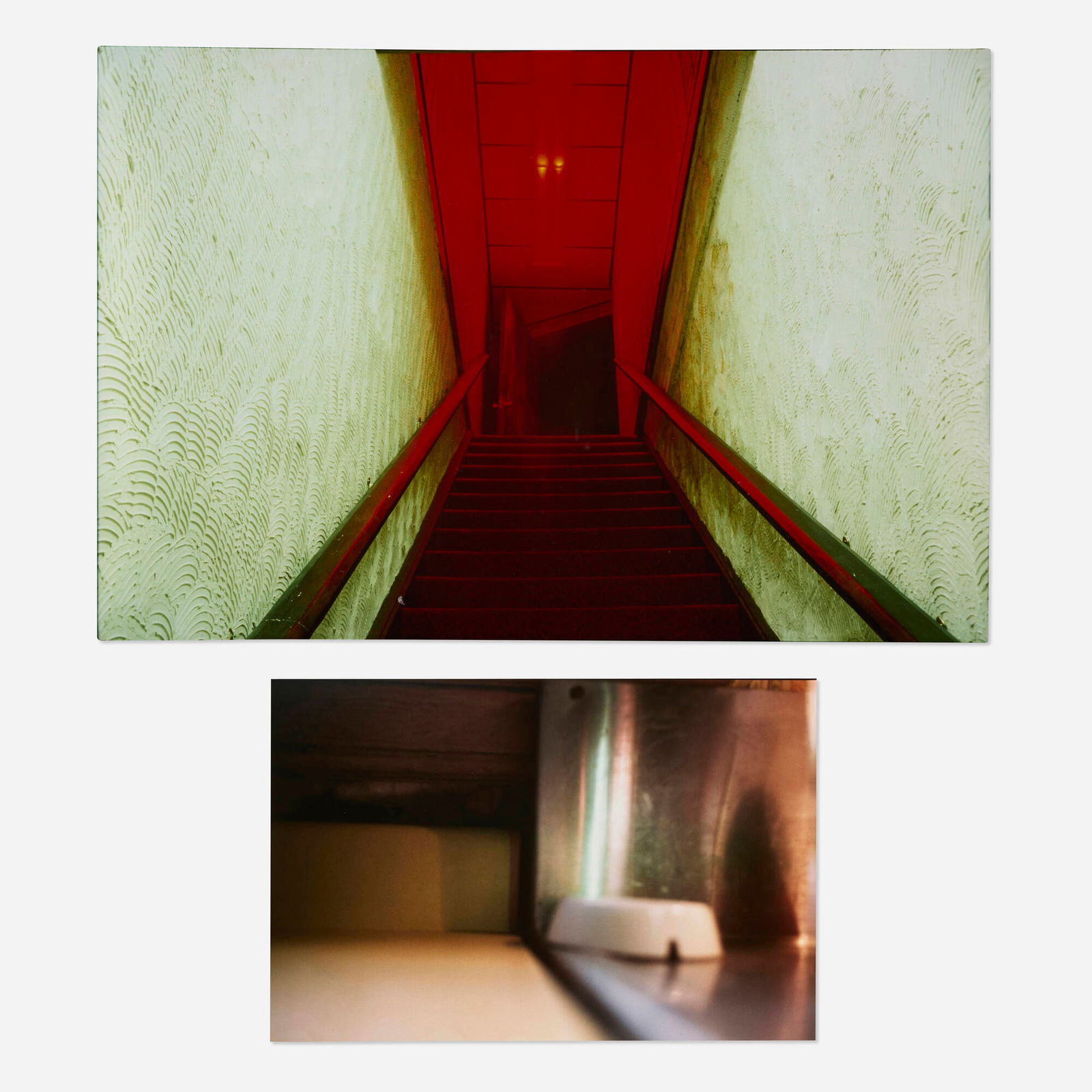 Patty Carroll, Untitled (Ashtray); Untitled (Red Stairway) (two works) (1 of 2)