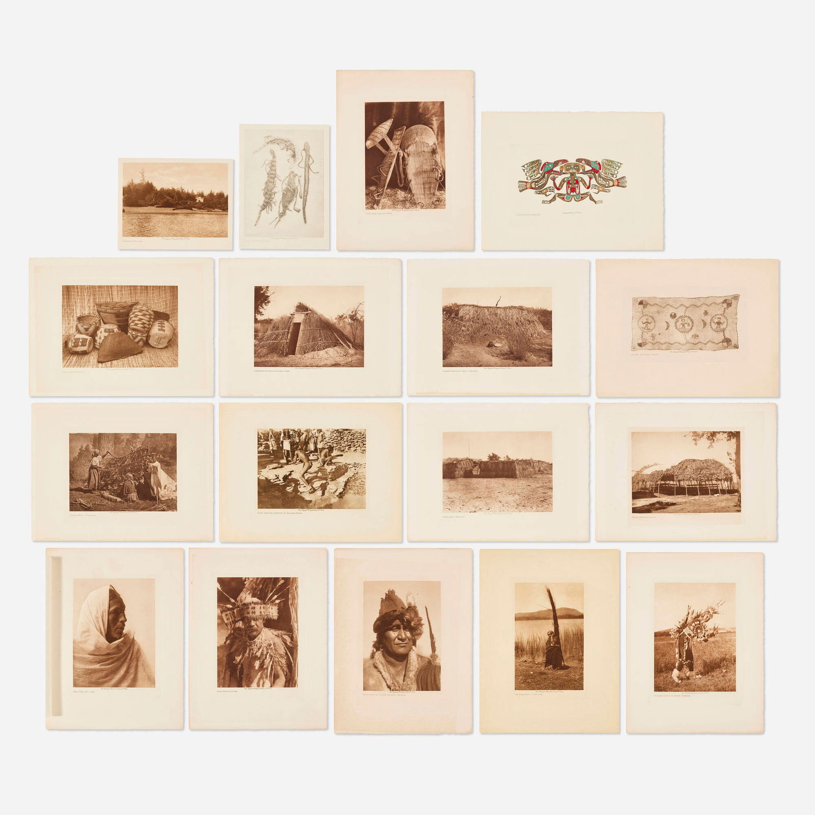 Edward S. Curtis, Collection of seventeen works (1 of 2)