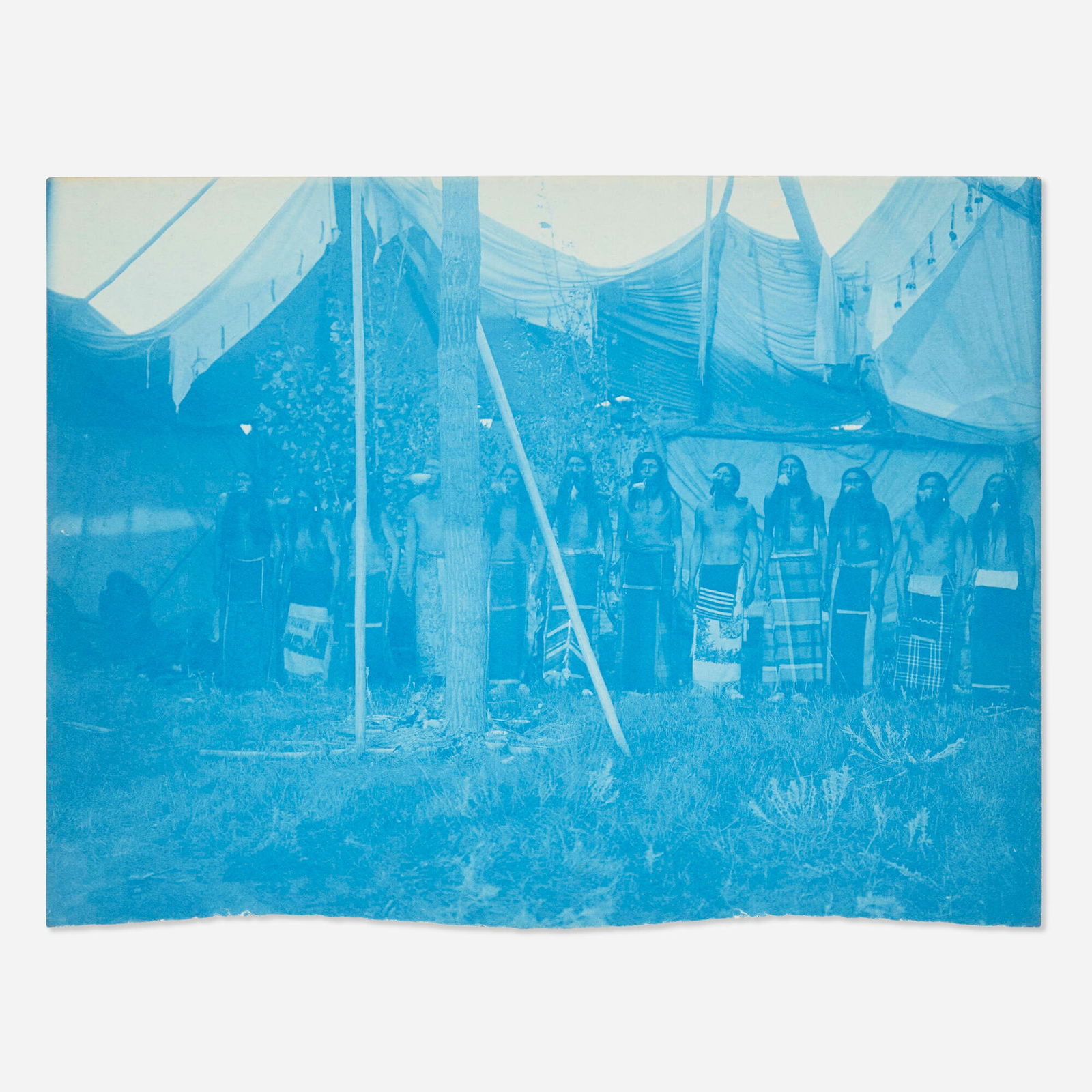 Edward S. Curtis, Dancing - Cheyenne (1 of 2)