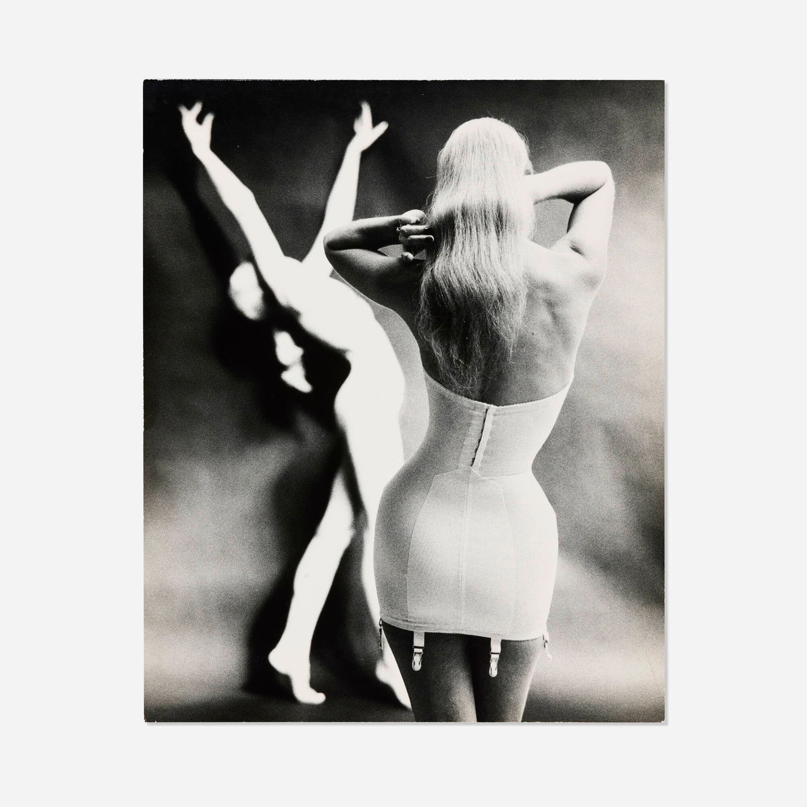 Gerald Hochman, Untitled (Woman in White Corset) (1 of 2)