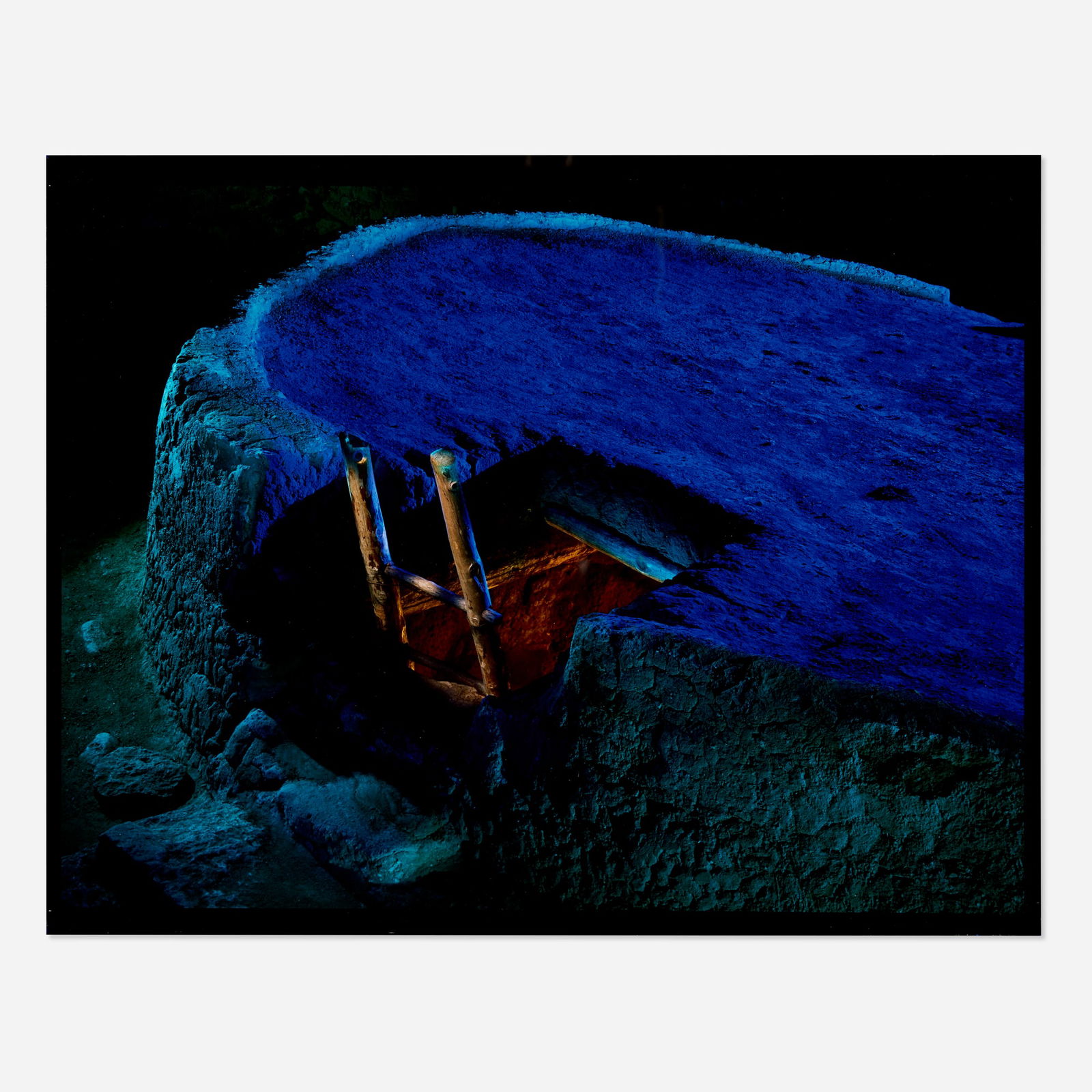 Barbara Kasten, Birth of the World: Barbara Kasten Birth of the World 1991dye print image: 10.125 h x 13.5 w in (26 x 34 cm) sheet: 11 h x 14 w in (28 x 36 cm) Signed, titled, dated and numbered to verso '93/100 Birth of the