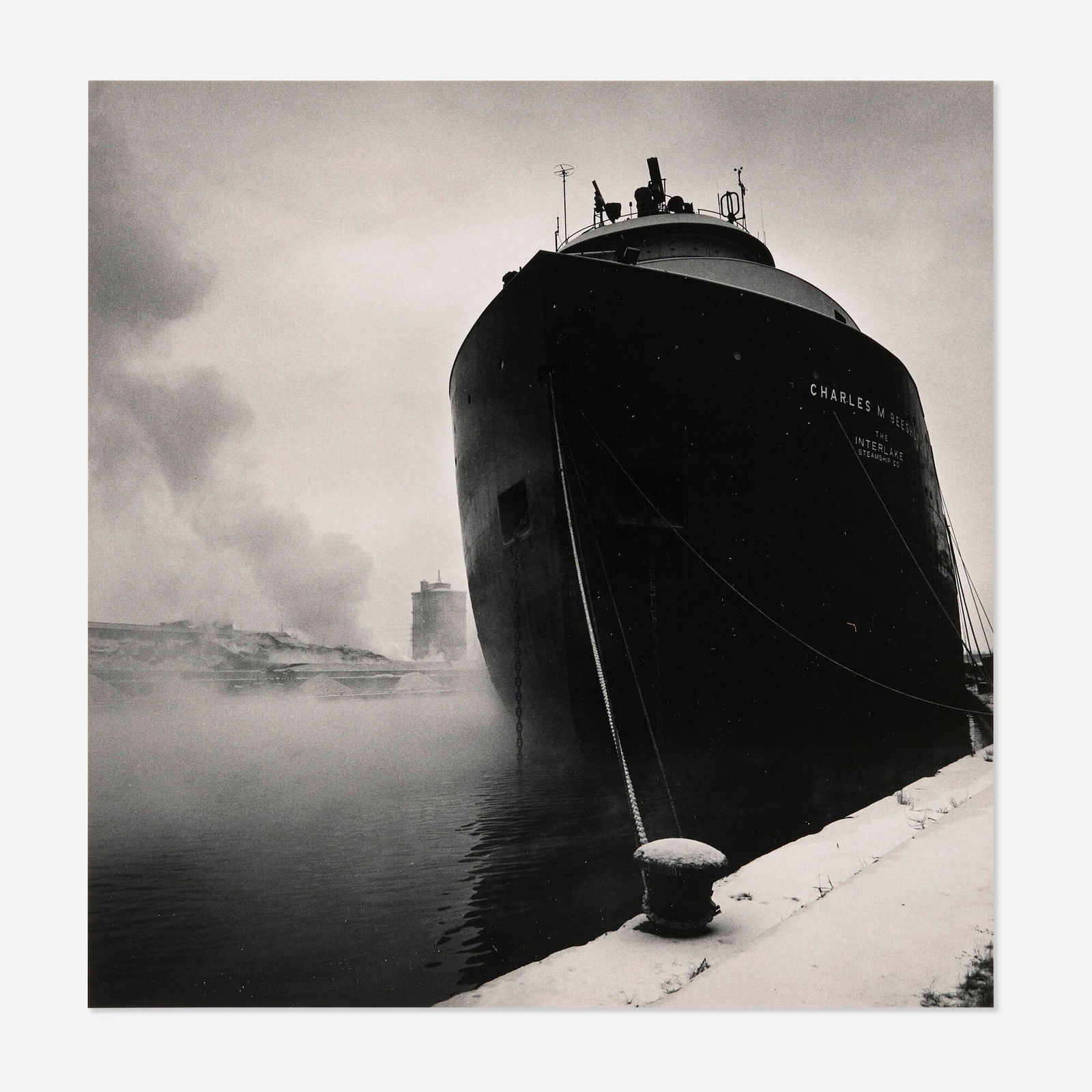 Michael Kenna, The Rouge, Study 49, Dearborn, Michigan: Michael Kenna The Rouge, Study 49, Dearborn, Michigan 1994 / 1995sepia-toned gelatin silver print image: 7.75 h x 7.625 w in (20 x 19 cm) mount: 20 h x 16 w in (51 x 41 cm) Signed, dated an