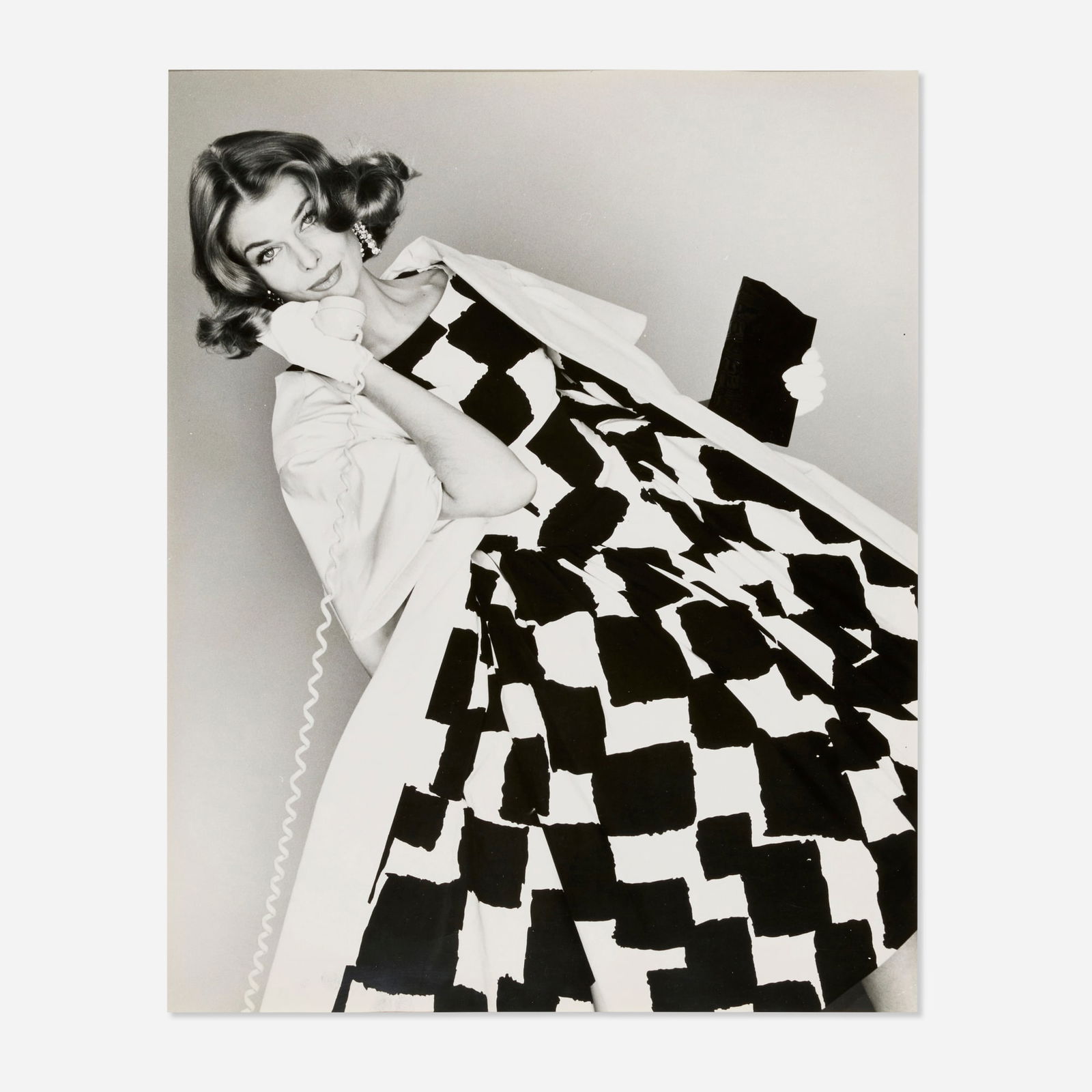 Frances McLaughlin-Gill, Unknown model for Glamour Magazine, NYC, 1960 (1 of 3)