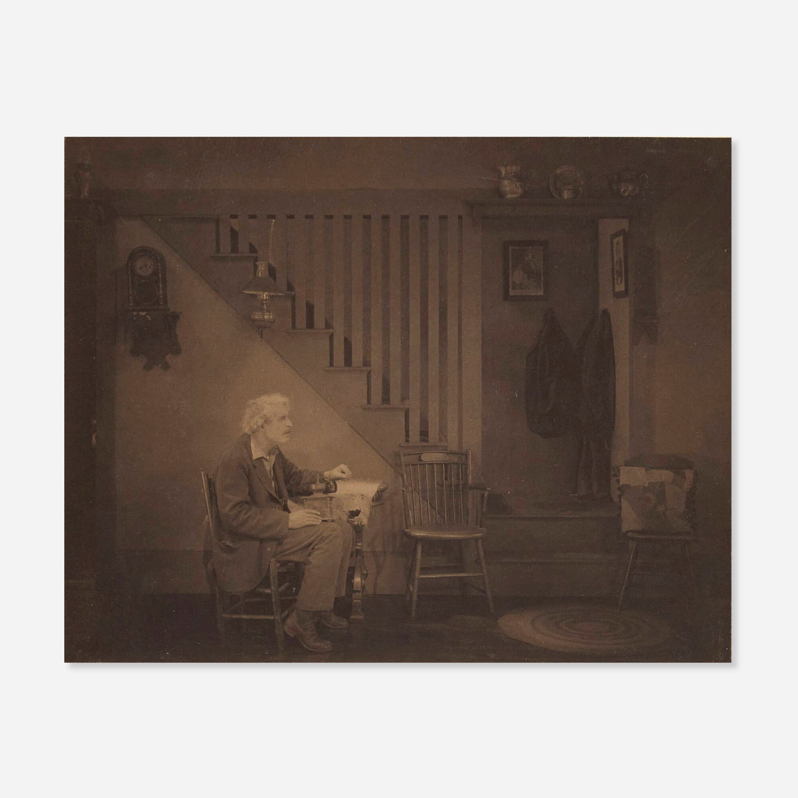 Karl Struss, Meet the Prince (Metropolitan, 1926): Karl Struss Meet the Prince (Metropolitan, 1926) 1926vintage platinum print image: 7.125 h x 9.125 w in (18 x 23 cm) mount: 16.5 h x 12.5 w in (42 x 32 cm) cardstock: 17.25 h x 13 w in (44 x 33