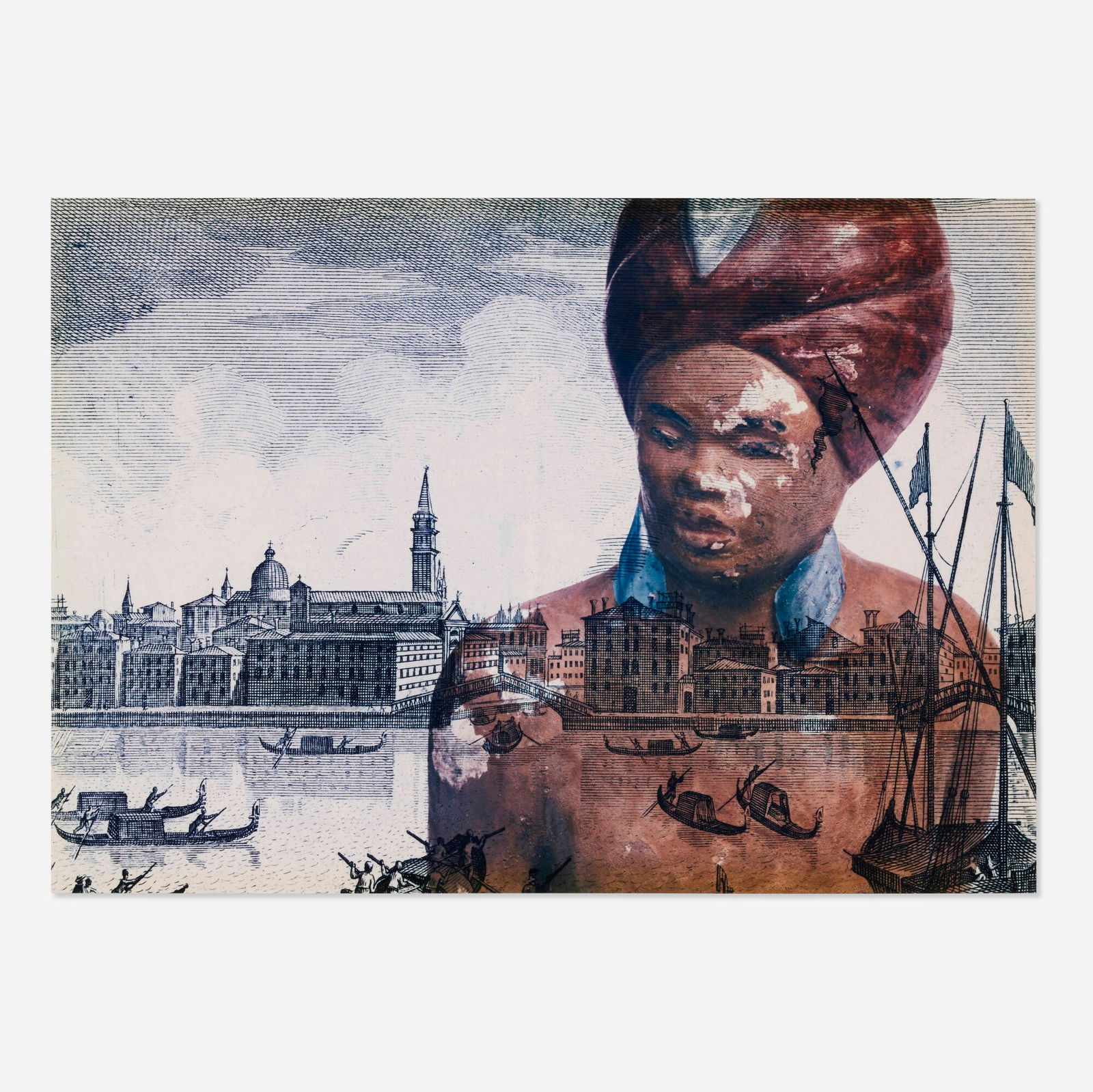 Fred Wilson, Venice Biennale: Fred Wilson Venice Biennale 2003C-print sight: 15.75 h x 22.5 w in (40 x 57 cm) This work will ship from Lambertville, New Jersey.