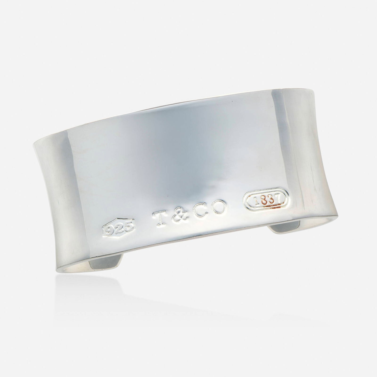 Tiffany & Co., Sterling silver cuff bracelet (1 of 2)