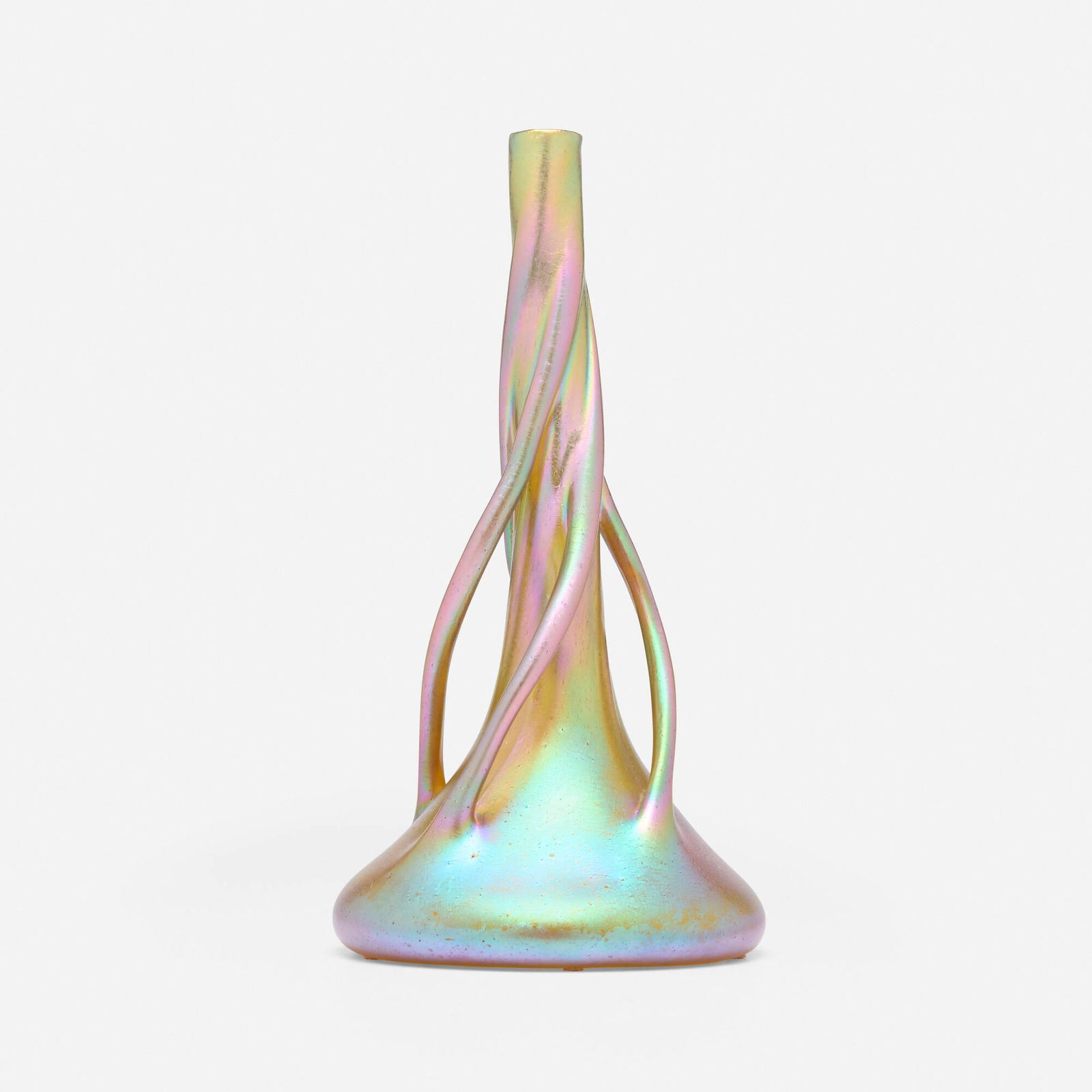Loetz, Silberiris vase (1 of 4)