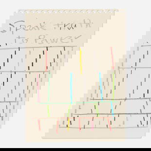 Stanley Whitney, Untitled: Stanley Whitney Untitled 2016graphite and crayon on paper 11.75 h x 8.75 w in (30 x 22 cm) Signed and dated to verso 'Stanley Whitney 2016'. Provenance: Lisson Gallery,