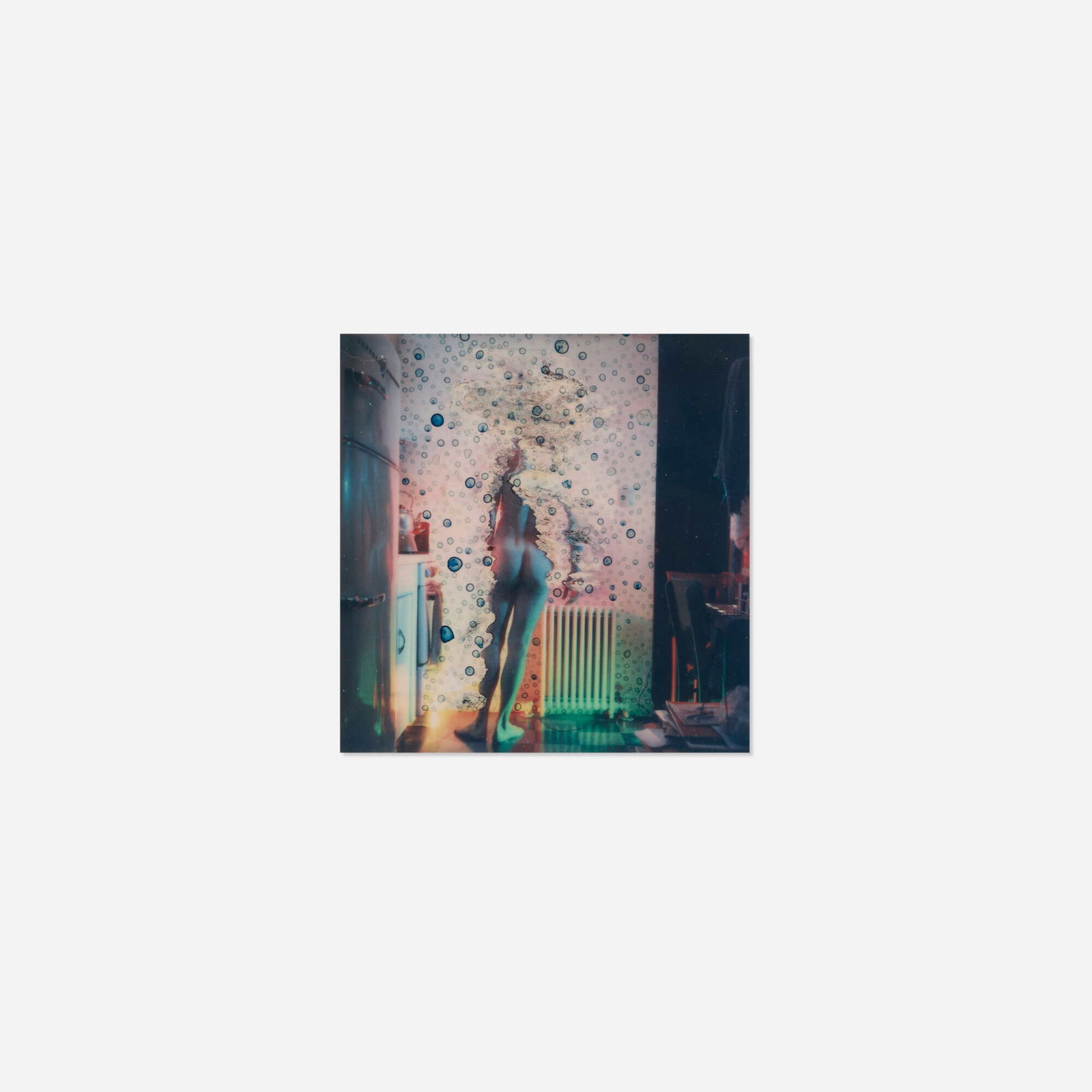 Lucas Samaras, Photo-Transformation: Lucas Samaras Photo-Transformation 1975SX-70 Polaroid, instant internal dye diffusion transfer print image: 3.125 h x 3.125 w in (8 x 8 cm) sheet: 4.25 h x 3.5 w in (11 x 9 cm) Dated to ver