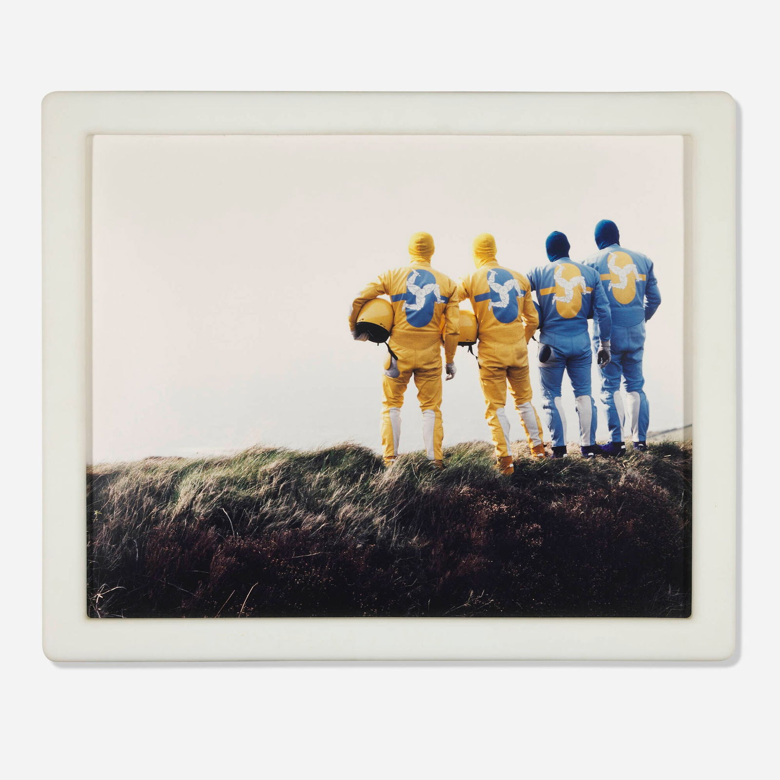 Matthew Barney, T I : Irish Sea: Matthew Barney T I : Irish Sea 1994C-print in self-lubricating plastic artist's frame 27.5 h x 33.375 w x 1.375 d in (70 x 85 x 3 cm) Signed and dated to frame verso 'Matthew Barney '94'. This