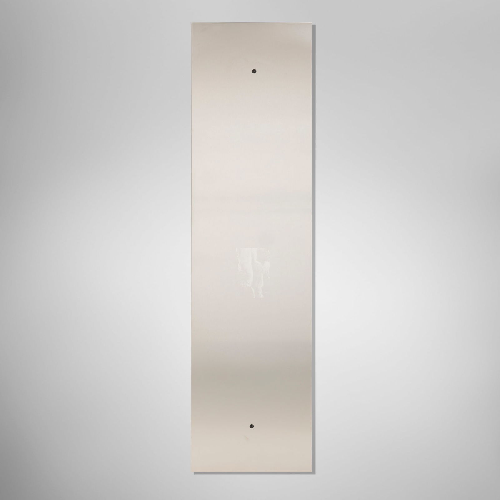 Christian Eckart, Cimabue Restoration (from the BAM II portfolio): Christian Eckart Cimabue Restoration (from the BAM II portfolio) 1989etching on stainless steel image: 7.375 h x 5 w in (19 x 13 cm) overall: 66 h x 18 w x 25 d in (168 x 46 x 63 cm) Etched