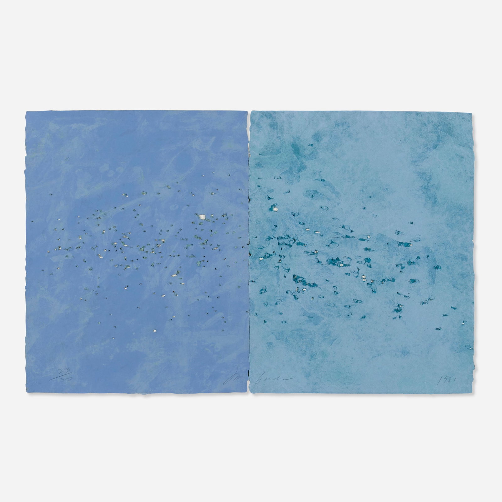 Joe Goode, Shotgun (diptych) (1 of 3)