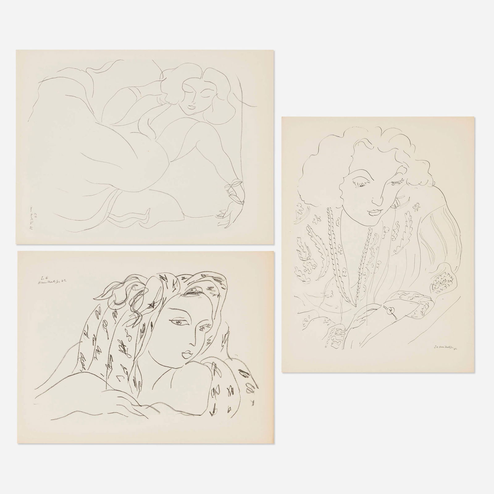 Henri Matisse Dessins, Themes Et Variations