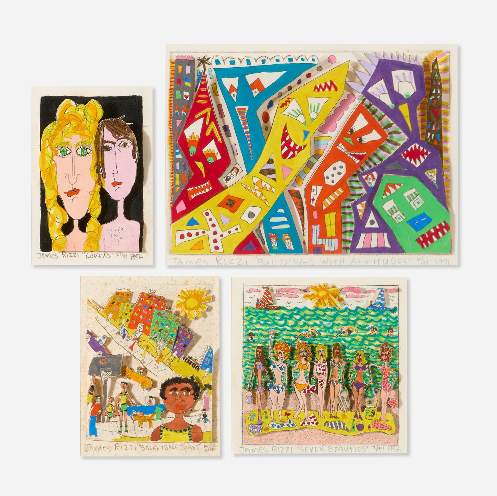 James Rizzi, Women Who Work Out