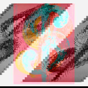 Andy Warhol, Dollar Signs exhibition poster: Andy Warhol Dollar Signs exhibition poster 1982offset lithograph in colors 27.5 h x 20.75 w in (70 x 53 cm) This work is from the edition published for the exhibition Andy Warhol: Dollar Si