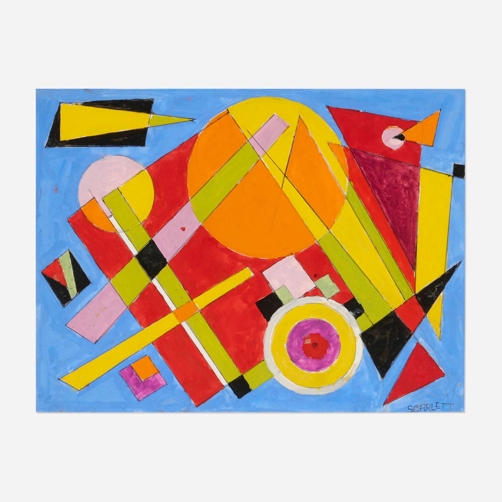 Rolph Scarlett, Geometric Abstraction (1 of 3)