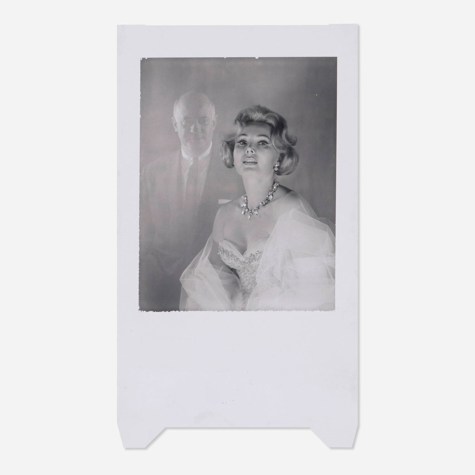 Philippe Halsman, Zsa Zsa Gabor and Gerold Frank (1 of 2)