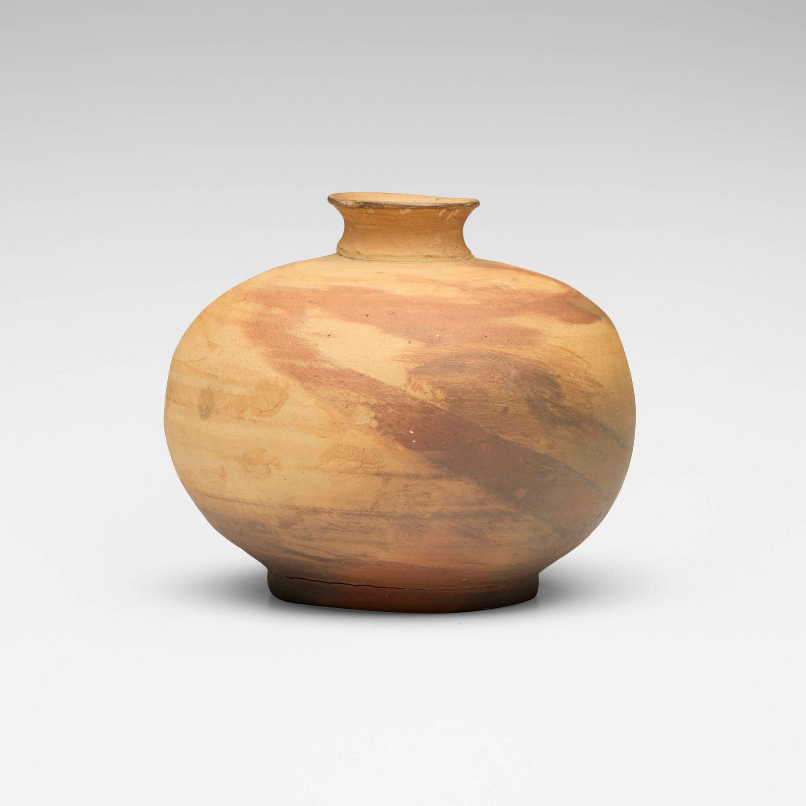George E. Ohr, Vase: George E. Ohr Vase USA, 1898-1910scroddled bisque earthenware 4.5 h x 5 dia in (11 x 13 cm) Incised script signature to underside 'GE Ohr'. This work will ship from Lambert