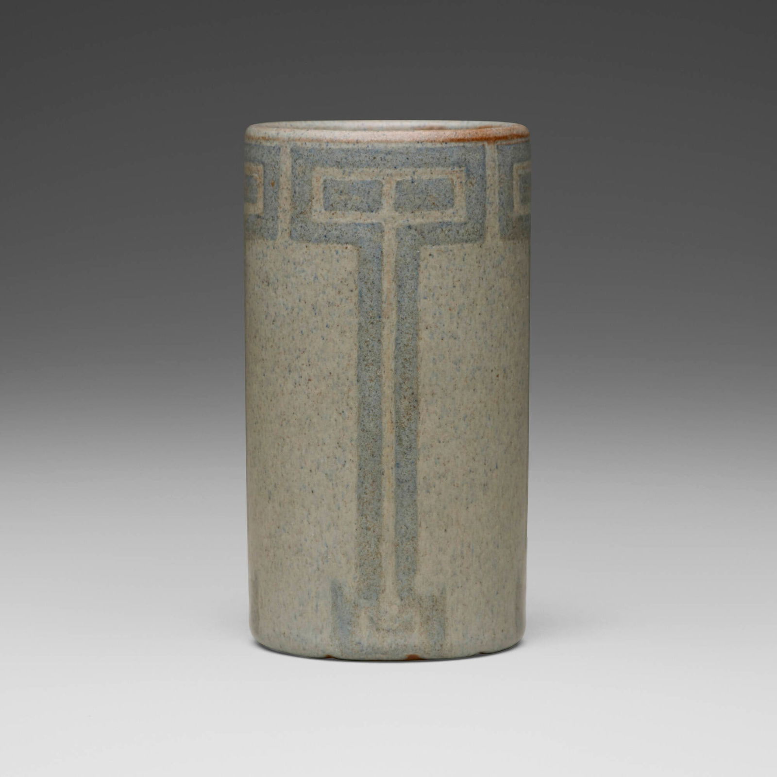 Marblehead Pottery, Vase with conventionalized trees (1 of 4)