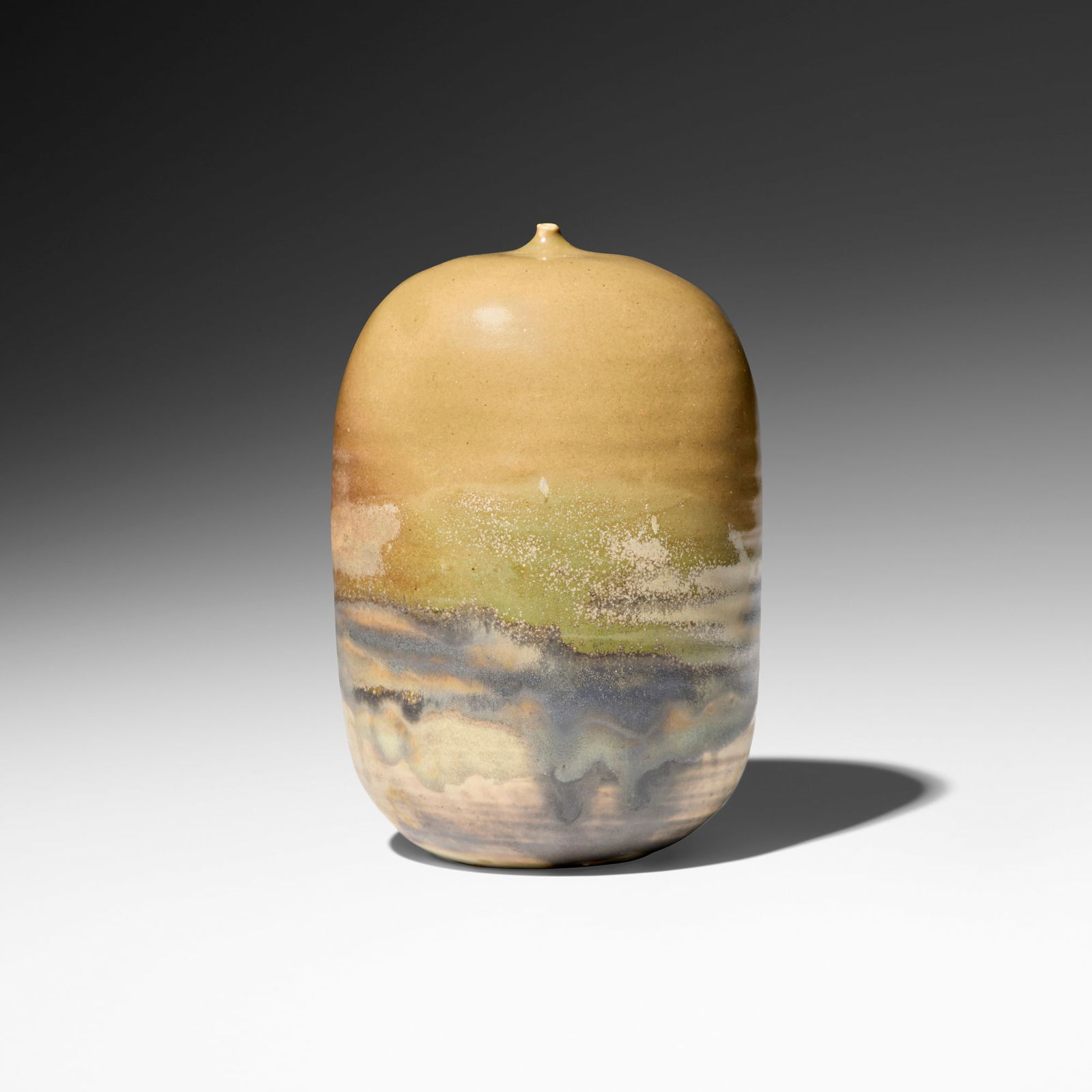 Toshiko Takaezu, Closed Form (with rattle) (1 of 4)