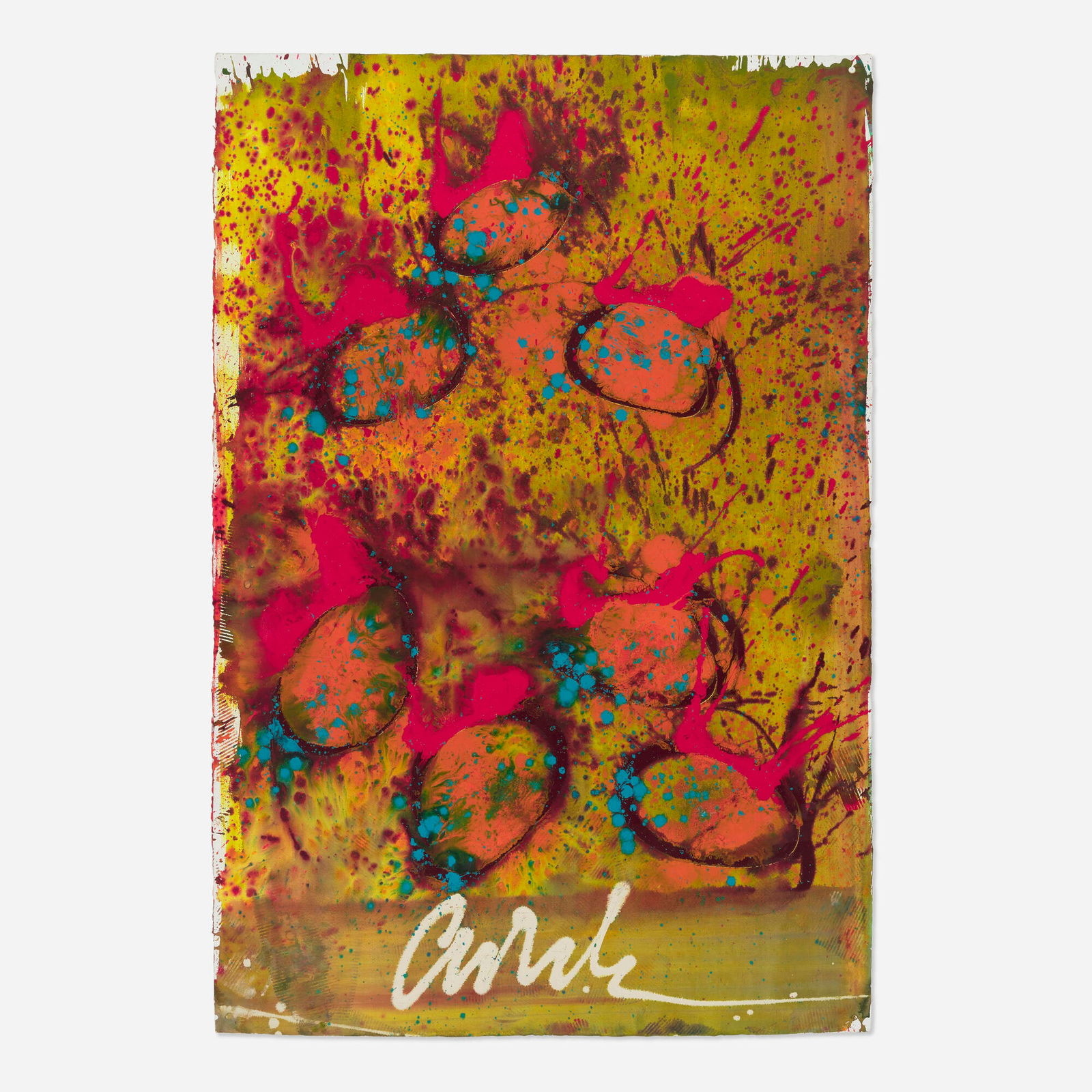 Dale Chihuly, Basket Drawing (1 of 4)