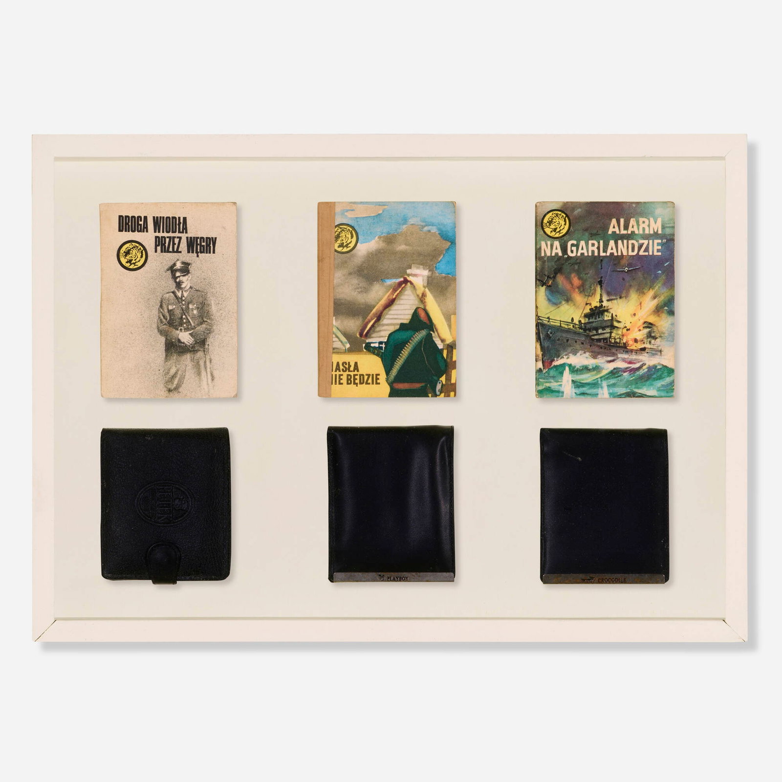 James Beckett, Plant-Life: Objects abandoned in storage: James Beckett Plant-Life: Objects abandoned in storage (temporary re-use of former site of production) 2010 mixed media in artist-made frame 14.625 h x 20.75 w x 2 d in (37 x 53 x 5 cm)