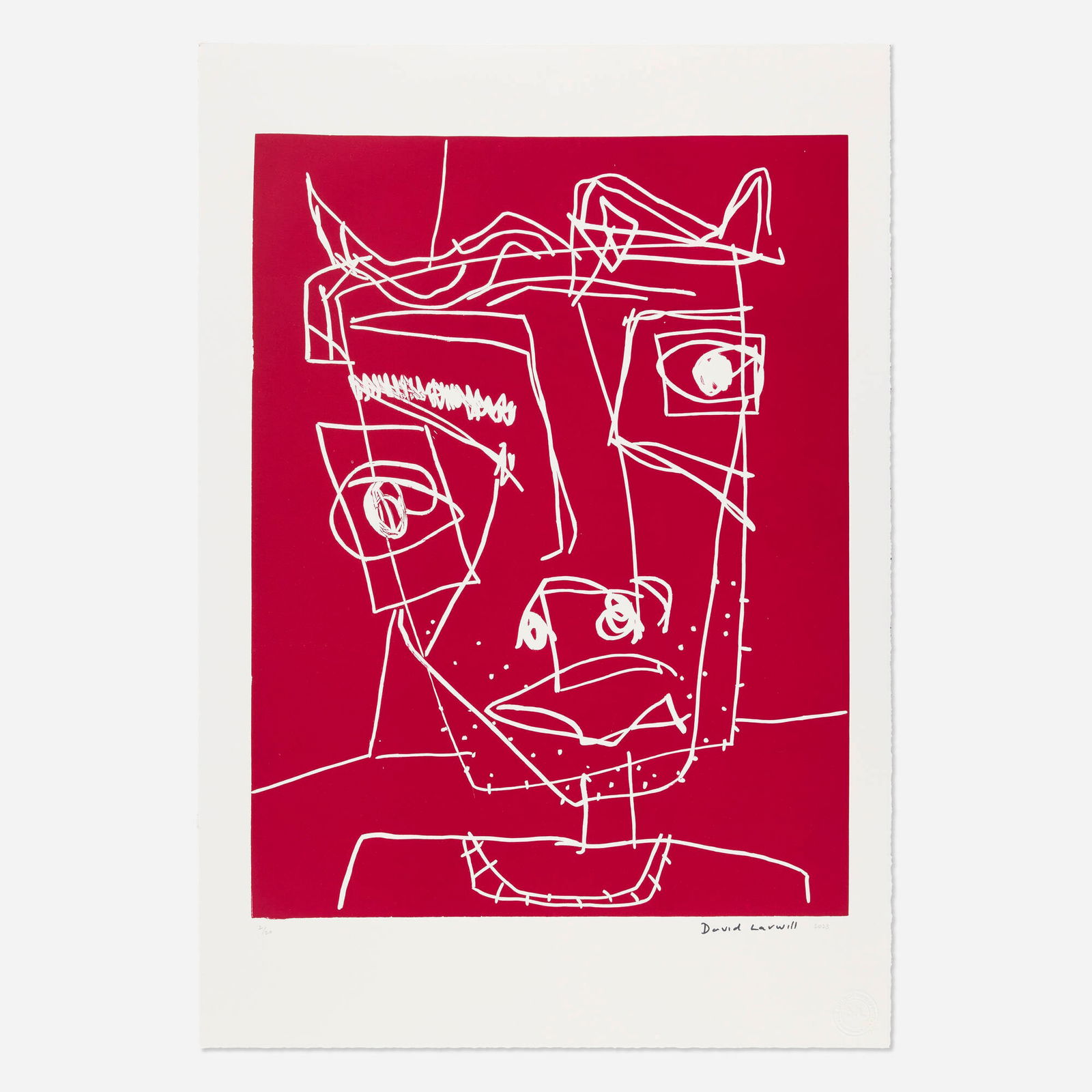 David Larwill, Head (Red) (1 of 2)