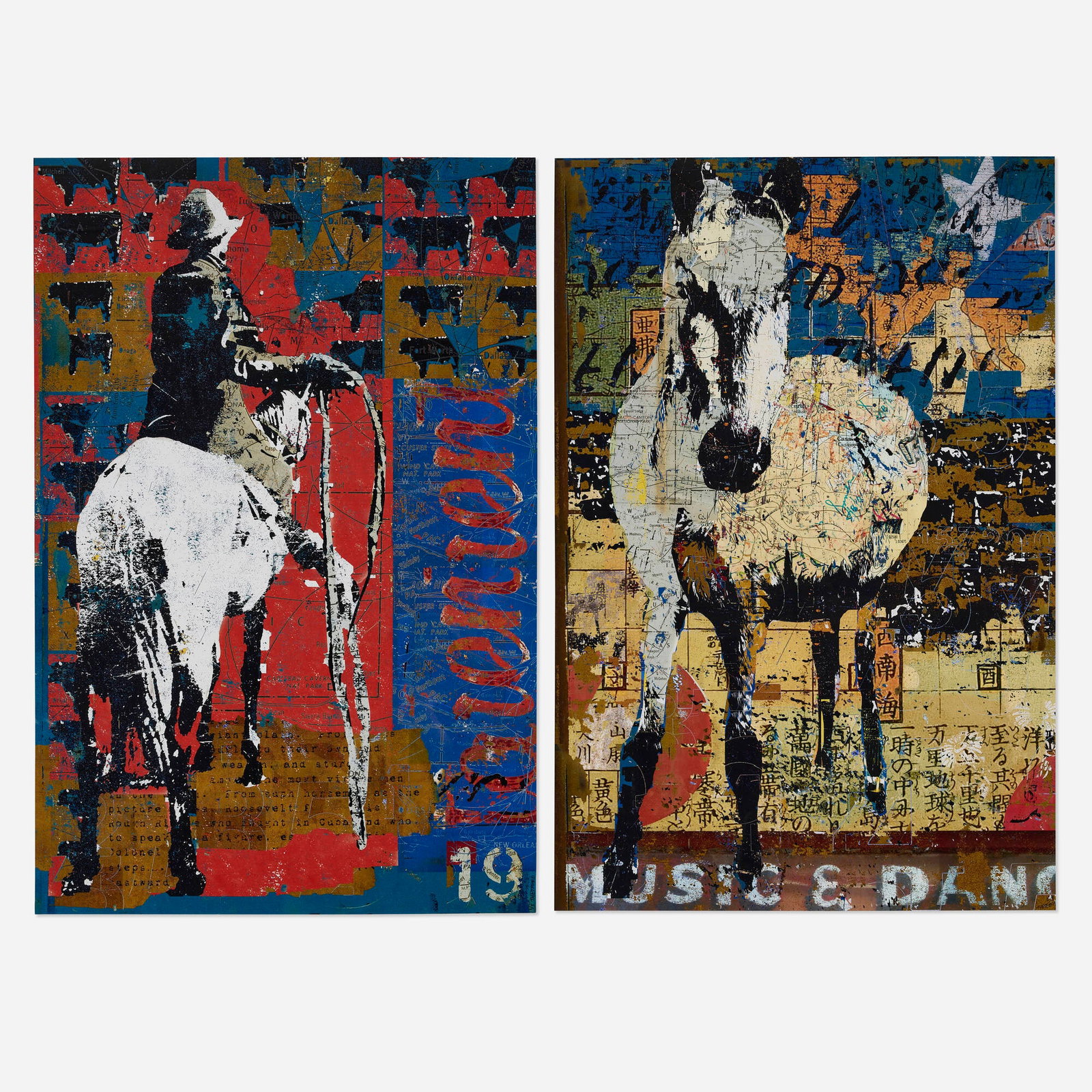 Daryl  Thetford, Untitled (two works) (1 of 2)