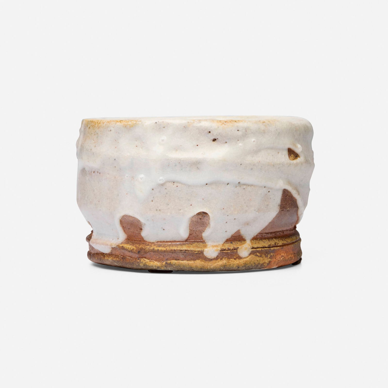 Peter Voulkos, Untitled (Tea Bowl): Peter Voulkos Untitled (Tea Bowl) 1993glazed stoneware 3.75 h x 6 dia in (10 x 15 cm) Glazed signature and date to underside 'Voulkos 93'. This work is registered in the Voulkos and Co. catalo