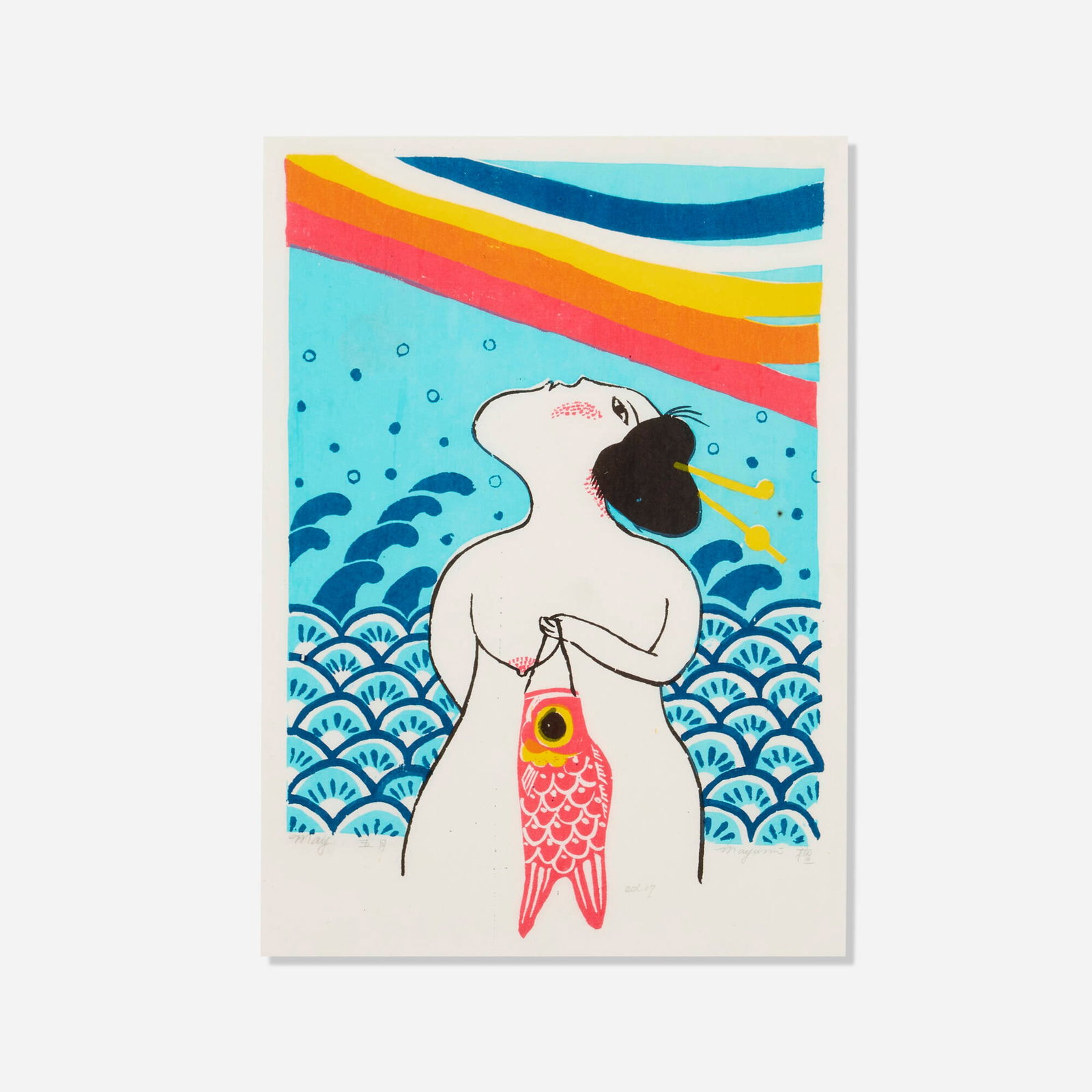 Mayumi Oda, May (from the Woman Calendar series) (1 of 4)