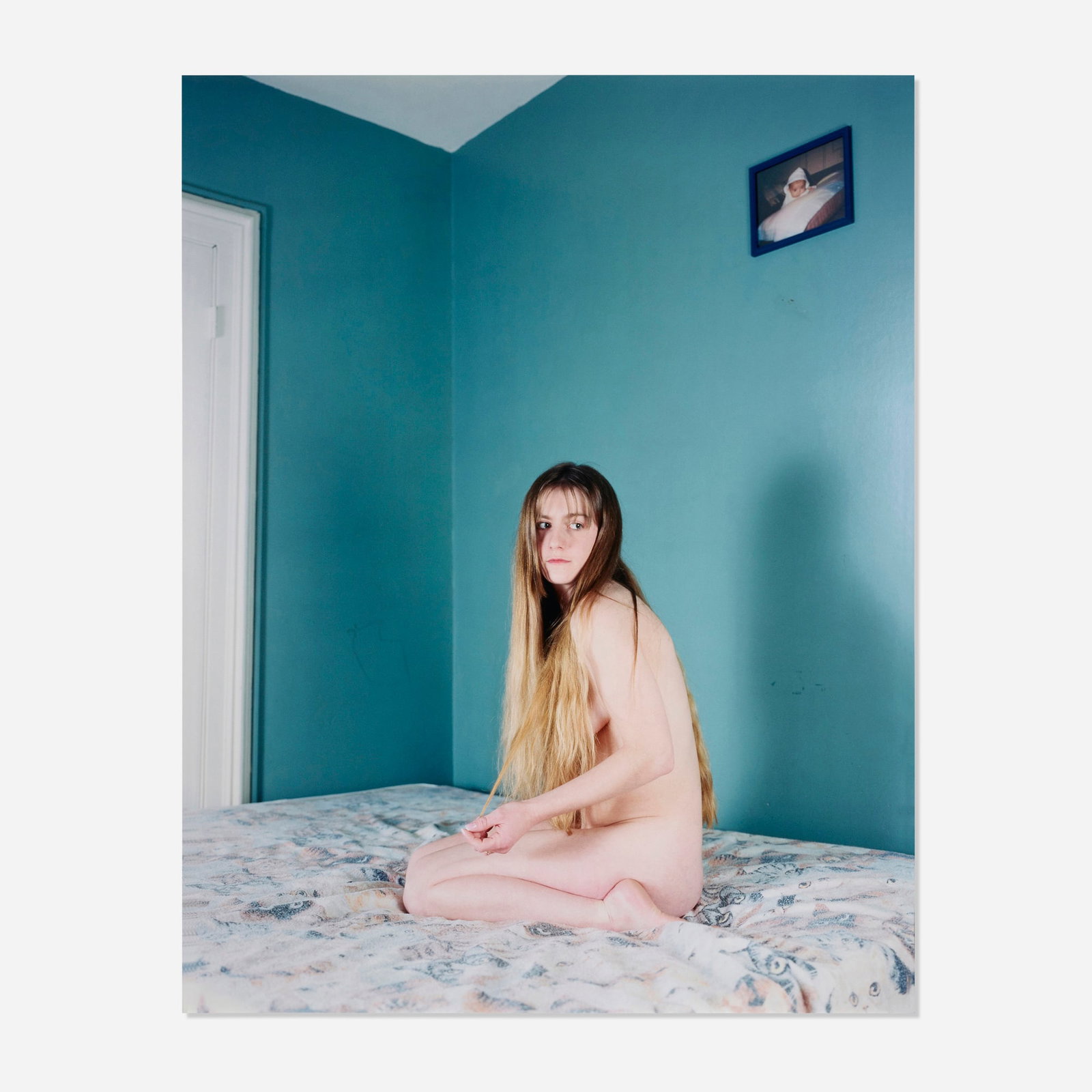 Katy Grannan, Untitled (Poughkeepsie Journal): Katy Grannan Untitled (Poughkeepsie Journal) 1999pigment print mounted to Sintra 44 h x 35.5 w in (112 x 90 cm) Initialed to label on verso 'KG'. This work is number 2 from the edition of 6.