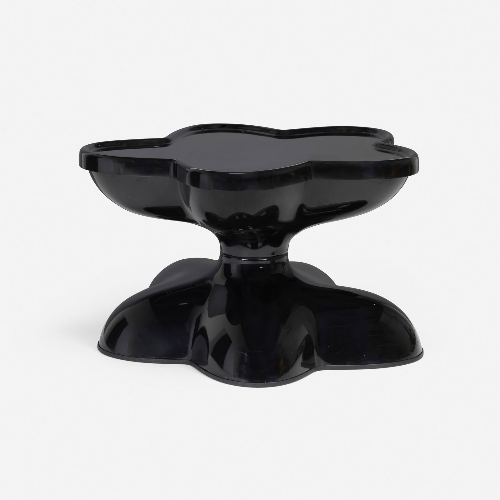 Wendell Castle, Swivel Molar coffee table: Wendell Castle Swivel Molar coffee table USA, 1969 / 2006gel-coated fiberglass 23 h x 37.25 w x 32.75 d in (58 x 95 x 83 cm) Donated by R & Company Signed, dated and numbered to undersi