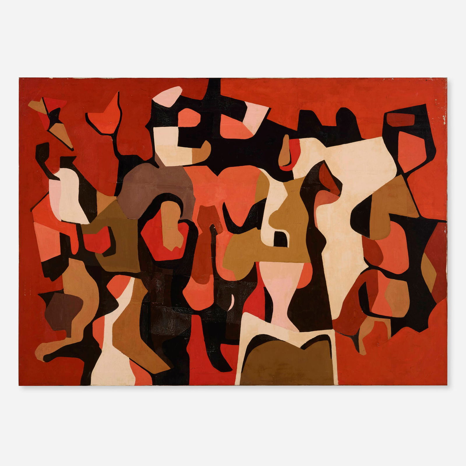 Alan Gussow, Untitled: Alan Gussow Untitled 1953oil on canvas 36 h x 50 w in (91 x 127 cm) Provenance: Collection of John Driscoll | Private Collection This work will ship from L