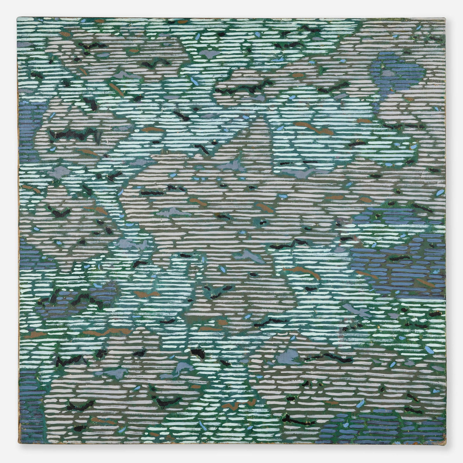 Alan Gussow, Winter Sky: Alan Gussow Winter Sky c. 1979oil on canvas 36 h x 36 w in (91 x 91 cm) Titled to verso 'Winter Sky'. Provenance: Collection of John Driscoll | Private Collection