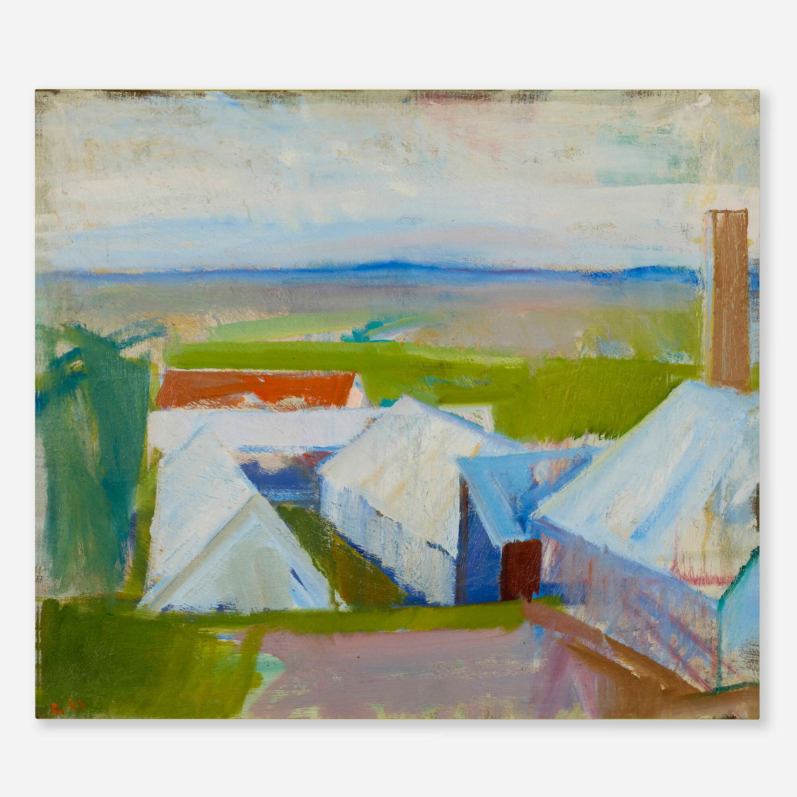 Per Lergaard, Rooftops of a Village (1 of 4)