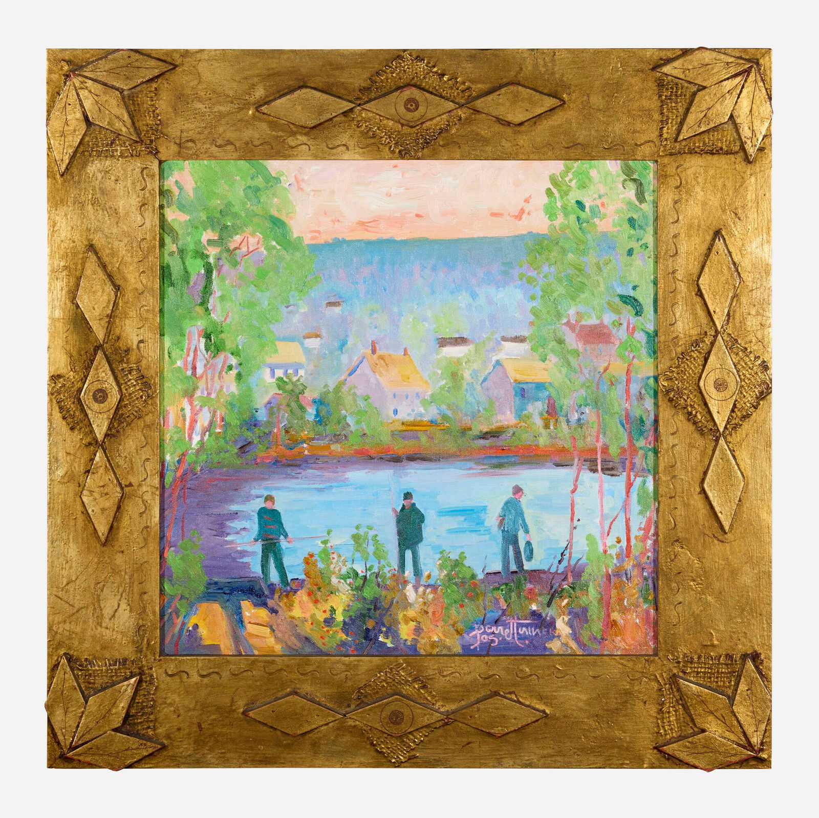 Joseph Barrett, Fisherman Canal, Lambertville (1 of 3)